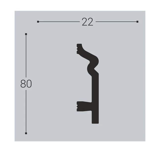 Плинтус напольный XPS Bello deco П2 Плинтус напольный XPS Bello deco П2