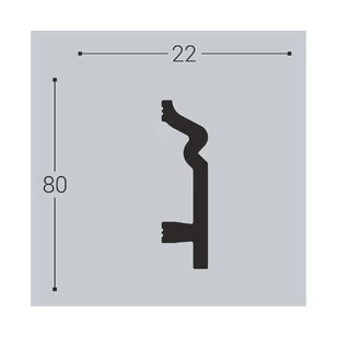 Плинтус напольный XPS Bello deco П2
