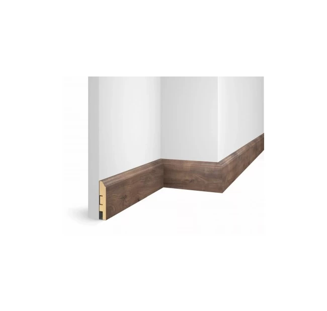 Плинтус напольный МДФ Cosca Decor экошпон WP07 Дуб Старинный натуральный Плинтус напольный МДФ Cosca Decor экошпон WP07 Дуб Старинный натуральный