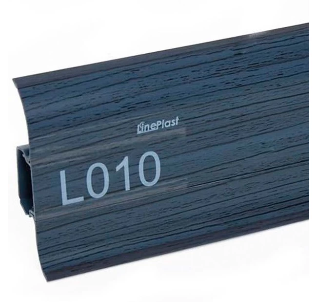 Плинтус напольный ПВХ Lineplast L010 Клен голубой Плинтус напольный ПВХ Lineplast L010 Клен голубой