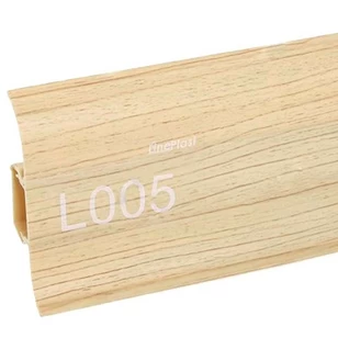 Плинтус напольный ПВХ Lineplast L005 Клен