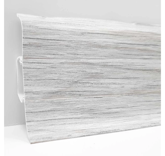 Плинтус напольный ПВХ Lineplast L007 Ясень шимо светлый Плинтус напольный ПВХ Lineplast L007 Ясень шимо светлый