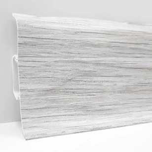 Плинтус напольный ПВХ Lineplast L007 Ясень шимо светлый