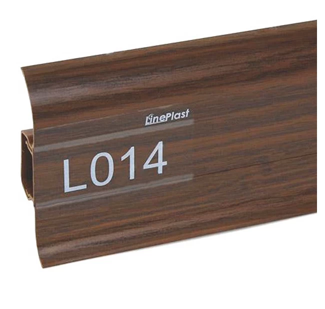 Плинтус напольный ПВХ Lineplast L014 Венге Плинтус напольный ПВХ Lineplast L014 Венге