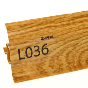 Плинтус напольный ПВХ Lineplast L036 Дуб магнатский