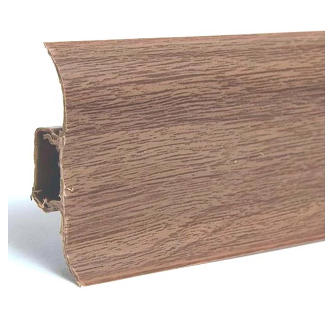 Плинтус напольный ПВХ Lineplast L044 Дуб капучино Плинтус напольный ПВХ Lineplast L044 Дуб капучино