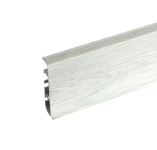 Плинтус напольный ПВХ Cezar HI-LINE PRESTIGE Серый Органический Дуб 319 Плинтус напольный ПВХ Cezar HI-LINE PRESTIGE Серый Органический Дуб 319