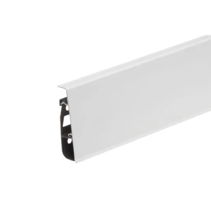 Плинтус напольный ПВХ Cezar HI-LINE PRESTIGE матовый Белый M089
