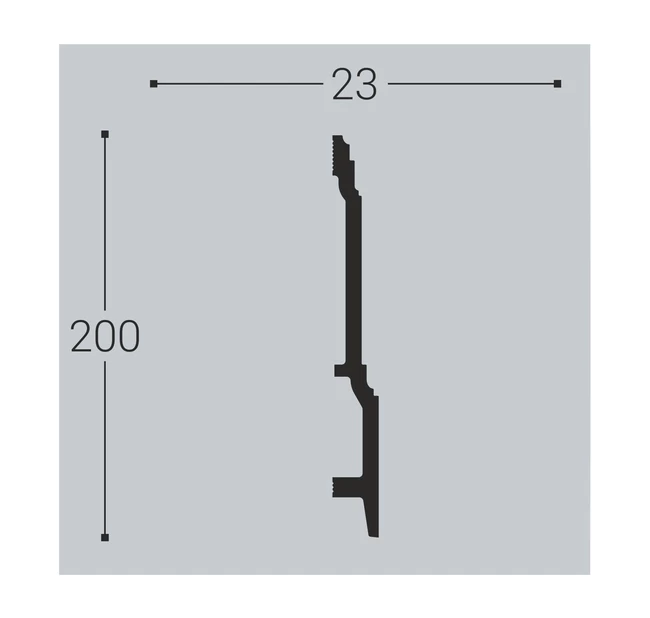 Плинтус напольный XPS Bello deco П18 Плинтус напольный XPS Bello deco П18