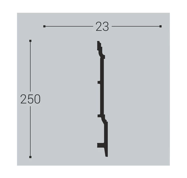 Плинтус напольный XPS Bello deco П17 Плинтус напольный XPS Bello deco П17