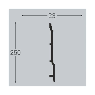 Плинтус напольный XPS Bello deco П17