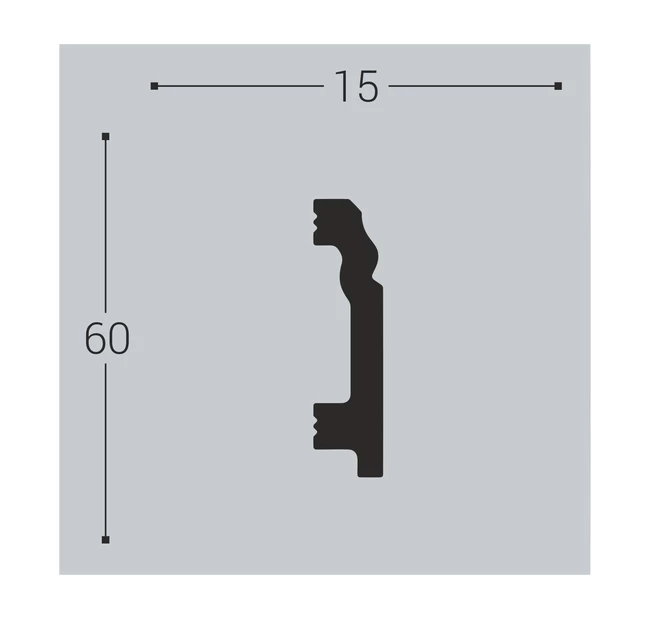 Плинтус напольный ПВХ Rico Leo 18 Дуб Аляска Плинтус напольный ПВХ Rico Leo 18 Дуб Аляска