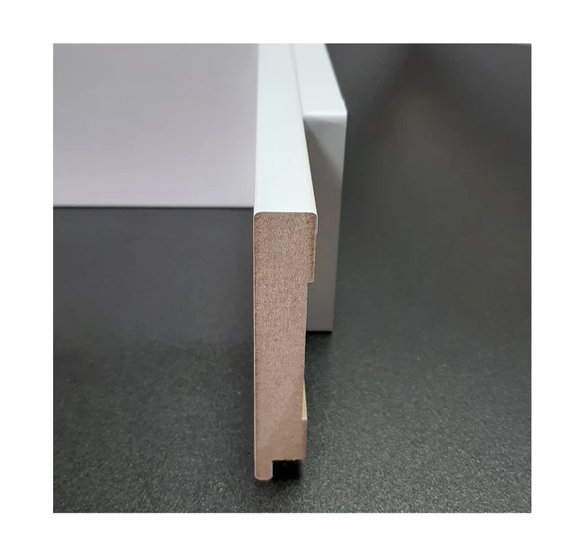 Плинтус напольный МДФ Супер Профиль ПП 1699, Белый Плинтус напольный МДФ Супер Профиль ПП 1699, Белый