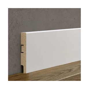 Плинтус напольный МДФ Cosca Decor PP79, Белый