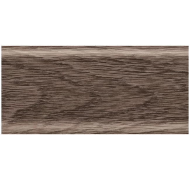 Плинтус напольный ПВХ Rico Leo 122 Дуб мореный Плинтус напольный ПВХ Rico Leo 122 Дуб мореный