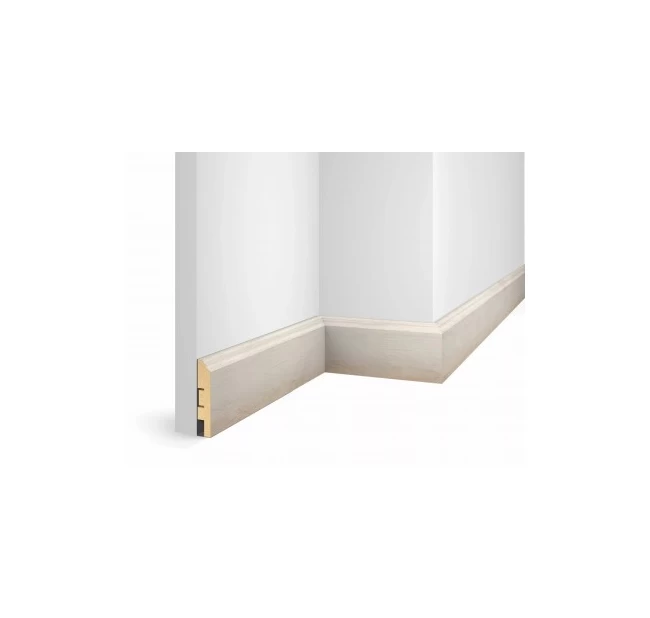 Плинтус напольный МДФ Cosca Decor экошпон WP07 Дуб Коттон Плинтус напольный МДФ Cosca Decor экошпон WP07 Дуб Коттон