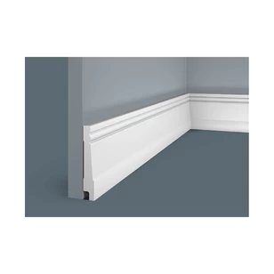 Плинтус напольный Экополимер Cosca Decor PX016 под покраску
