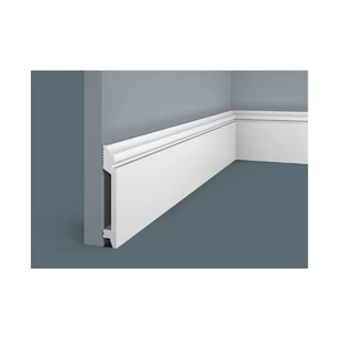 Плинтус напольный Экополимер Cosca Decor PX026 под покраску