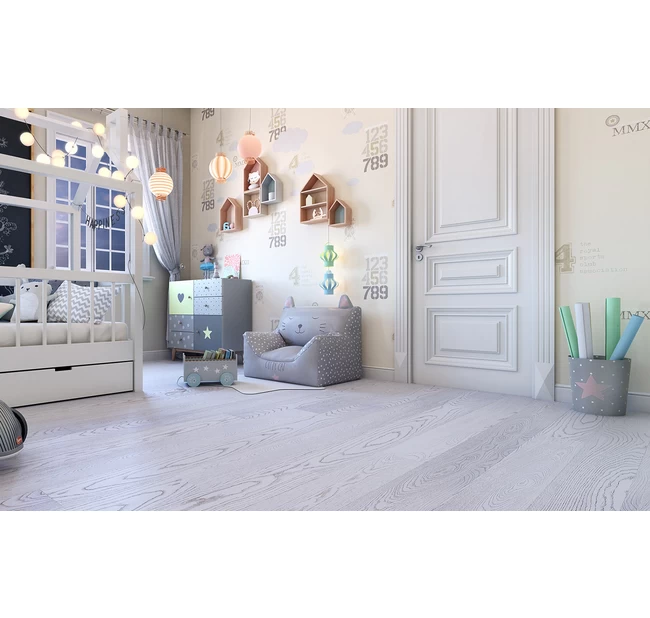 Паркетная доска Polarwood Дуб ELARA WHITE MATT FP 138 Паркетная доска Polarwood Дуб ELARA WHITE MATT FP 138