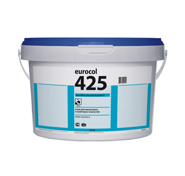 Клей для виниловых и ковровых покрытий Forbo Euroсol 425 - 13Кг Клей для виниловых и ковровых покрытий Forbo Euroсol 425 - 13Кг