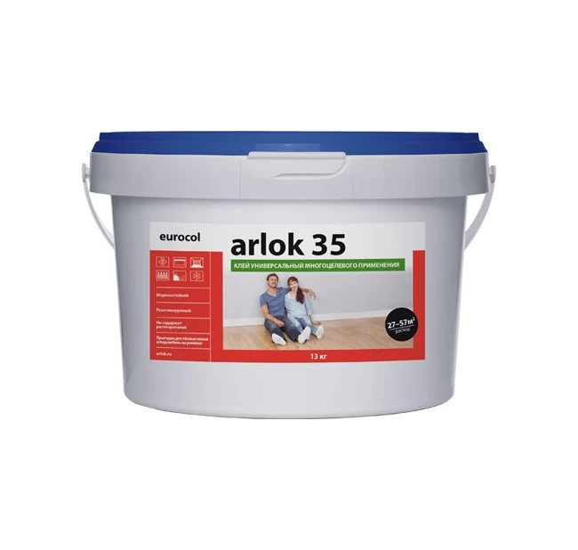 Клей для напольных покрытий универсальный Forbo Arlok 35 - 3.5Кг Клей для напольных покрытий универсальный Forbo Arlok 35 - 3.5Кг