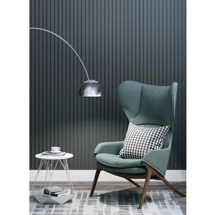 Панель 3D реечная МДФ Stella Beats De Luxe Black Lead