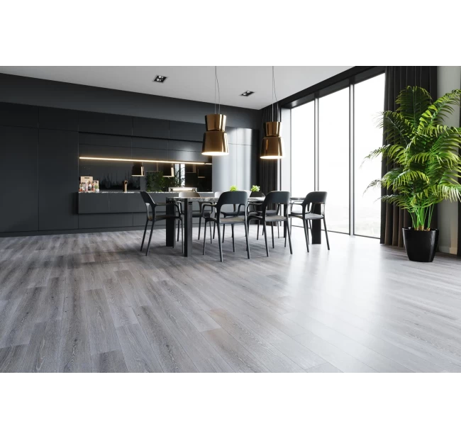 Кварцевый Ламинат Fargo Comfort 379-1 Дуб Серый Иней Кварцевый Ламинат Fargo Comfort 379-1 Дуб Серый Иней