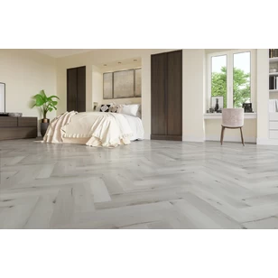Кварцевый Ламинат Fargo Parquet Дуб Снежный 3,5 мм 33-DL1601