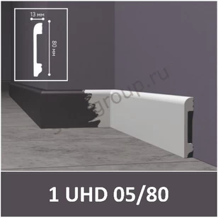 Плинтус напольный Solid UHD 05/80-СВ