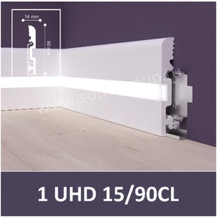 Плинтус напольный Solid UHD 15/90CL
