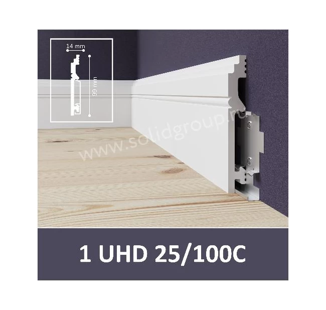 Плинтус напольный Solid UHD 25/100C Плинтус напольный Solid UHD 25/100C
