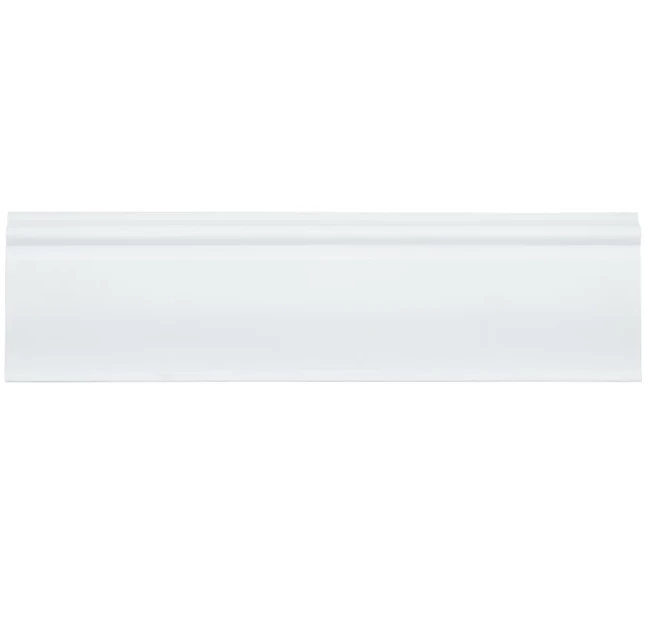 Плинтус напольный HDPS Winart PRO 80мм Ампир белый Плинтус напольный HDPS Winart PRO 80мм Ампир белый