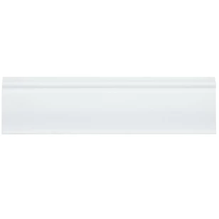Плинтус напольный HDPS Winart PRO 80мм Ампир белый