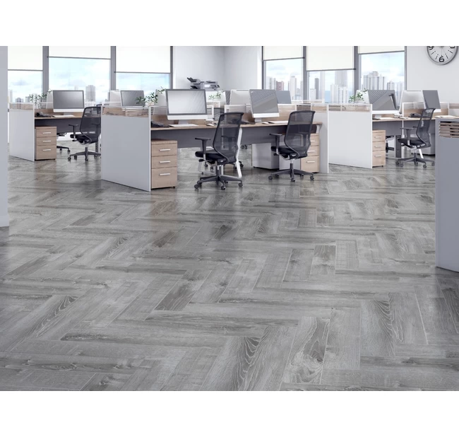 Виниловый пол Cronafloor Herringbone Дуб Страсбург H005 Виниловый пол Cronafloor Herringbone Дуб Страсбург H005