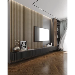 Декоративная реечная панель из полистирола Decor-Dizayn 904-64SH Бук