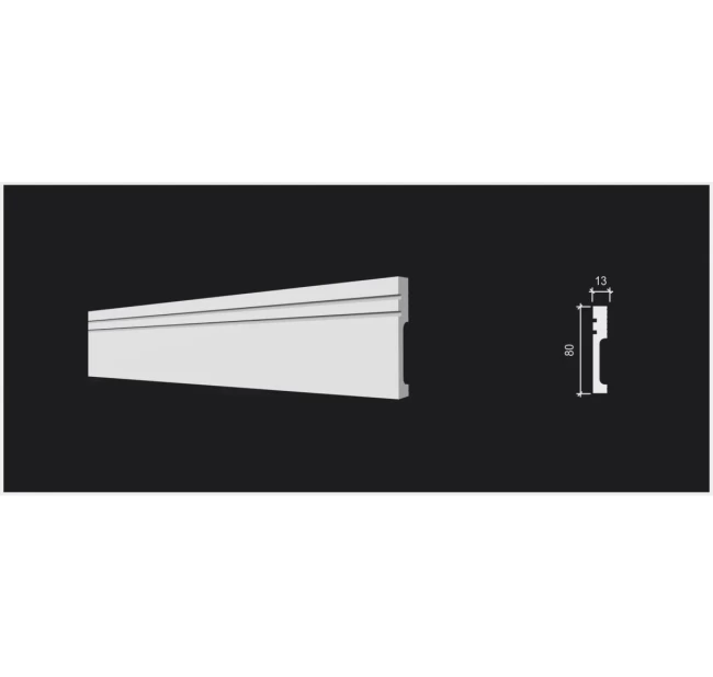 Плинтус напольный Decor-Dizayn DD717 Плинтус напольный Decor-Dizayn DD717