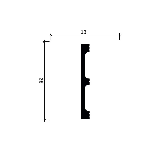 Плинтус напольный Decor-Dizayn DD708 Плинтус напольный Decor-Dizayn DD708