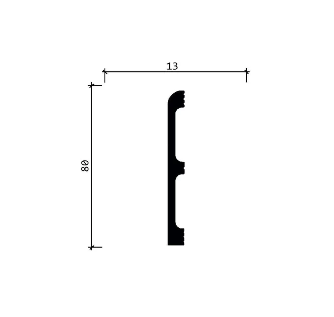Плинтус напольный Decor-Dizayn DD706 Плинтус напольный Decor-Dizayn DD706