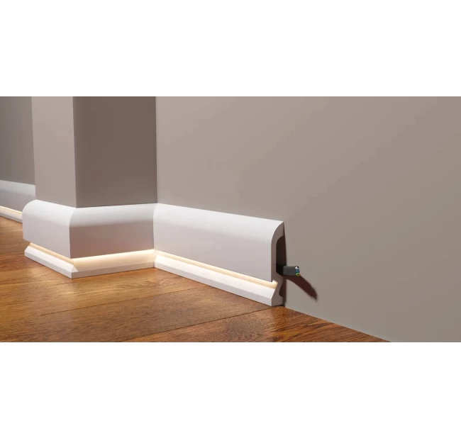 Плинтус напольный Decor-Dizayn DD700 Плинтус напольный Decor-Dizayn DD700