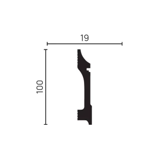 Плинтус напольный Decor-Dizayn DD711