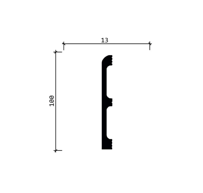 Плинтус напольный Decor-Dizayn DD707 Плинтус напольный Decor-Dizayn DD707