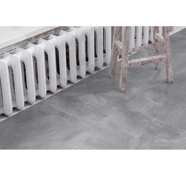 Виниловый ламинат Vinilam Ceramo Stone Glue Серый Бетон 61602 Виниловый ламинат Vinilam Ceramo Stone Glue Серый Бетон 61602
