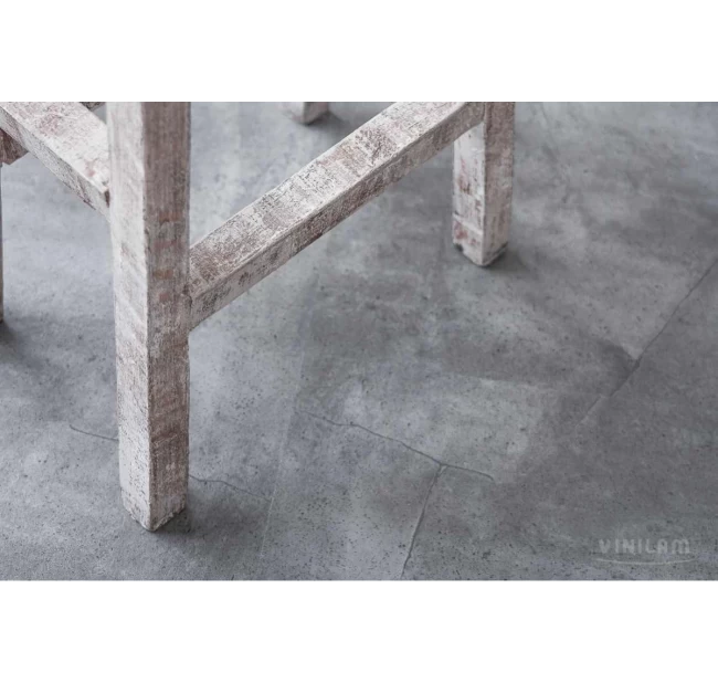 Виниловый ламинат Vinilam Ceramo Stone Glue Серый Бетон 61602 Виниловый ламинат Vinilam Ceramo Stone Glue Серый Бетон 61602