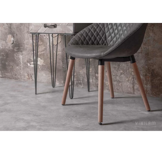 Виниловый ламинат Vinilam Ceramo Stone Бетон 61606 Виниловый ламинат Vinilam Ceramo Stone Бетон 61606
