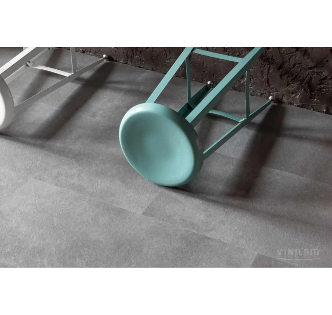 Виниловый ламинат Vinilam Ceramo Stone Цемент 61609 Виниловый ламинат Vinilam Ceramo Stone Цемент 61609