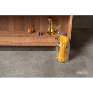 Виниловый ламинат WPC Vinilam Ceramo Цемент Стальной 71610