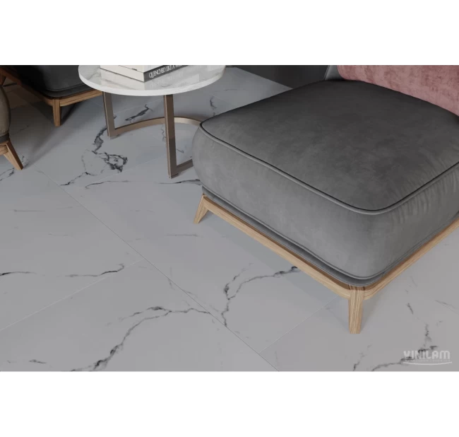 Виниловый ламинат Vinilam Ceramo Stone Итальянский Мрамор 83444 Виниловый ламинат Vinilam Ceramo Stone Итальянский Мрамор 83444