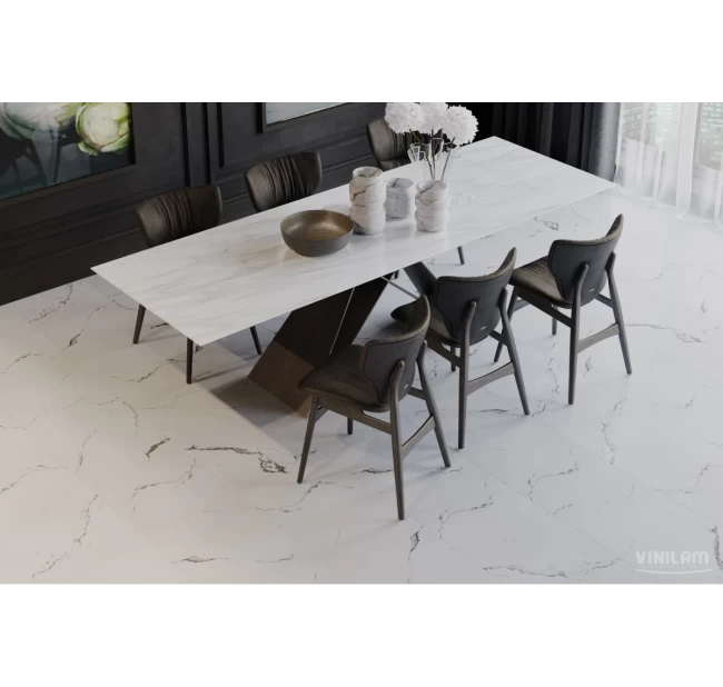 Виниловый ламинат Vinilam Ceramo Stone Итальянский Мрамор 83444 Виниловый ламинат Vinilam Ceramo Stone Итальянский Мрамор 83444