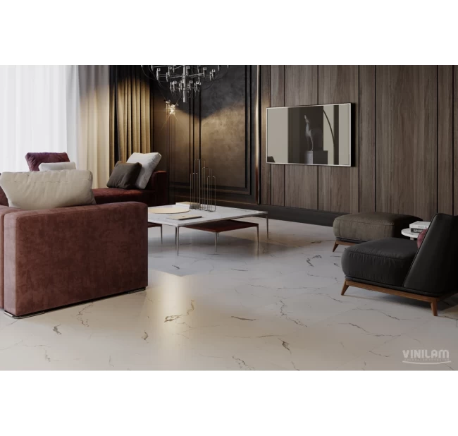 Виниловый ламинат Vinilam Ceramo Stone Итальянский Мрамор 83444 Виниловый ламинат Vinilam Ceramo Stone Итальянский Мрамор 83444