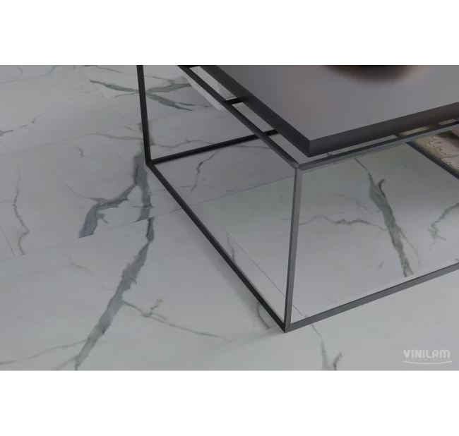 Виниловый ламинат Vinilam Ceramo Stone Греческий Мрамор 87999 Виниловый ламинат Vinilam Ceramo Stone Греческий Мрамор 87999